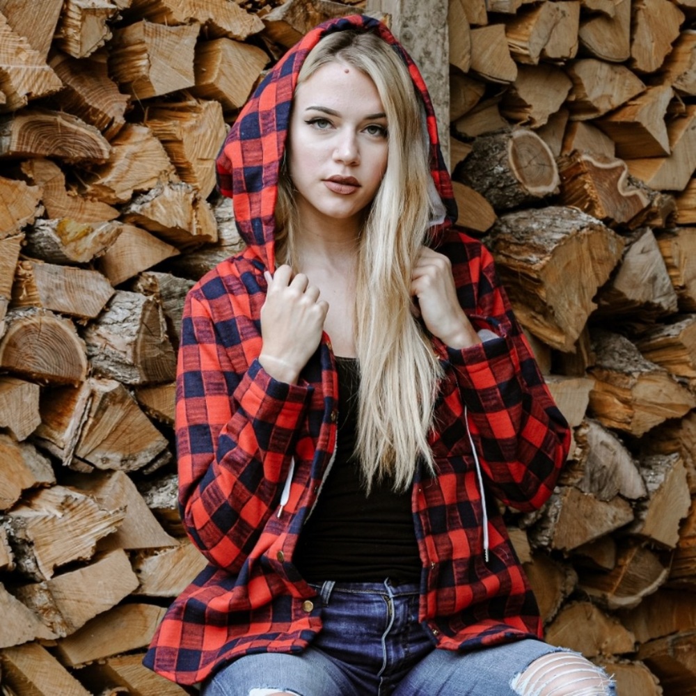 NWT Plaid jacket, fleece lined flannel Sz M, L available